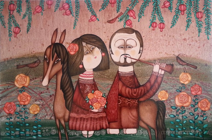 Artwork, painting, by Armen Vahramyan