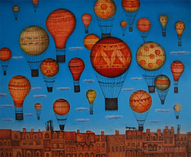 Artwork, painting, by Armen Vahramyan