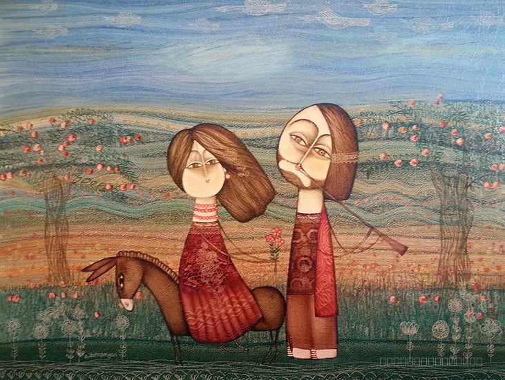 Artwork, painting, by Armen Vahramyan