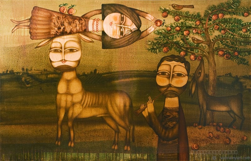 Artwork, painting, by Armen Vahramyan