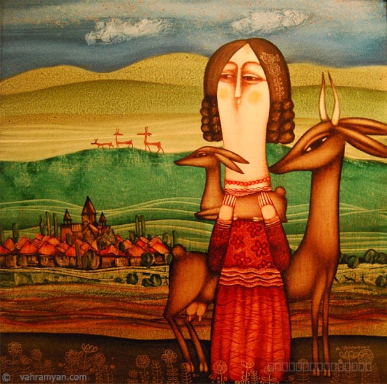 Artwork, painting, by Armen Vahramyan