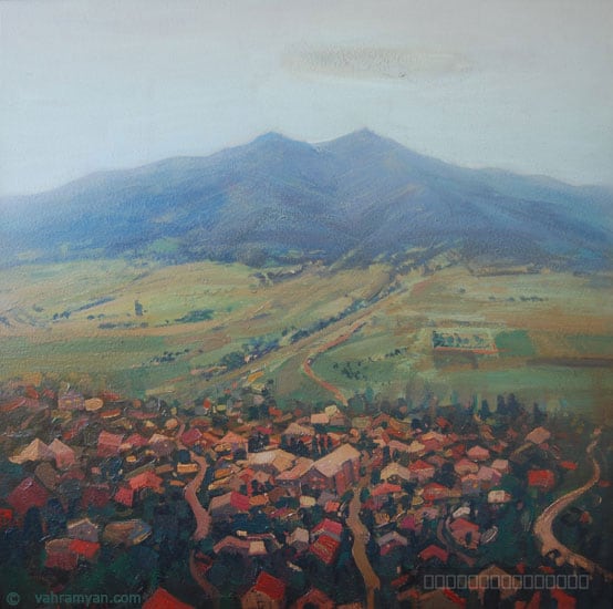 Artwork, landscape, by Armen Vahramyan