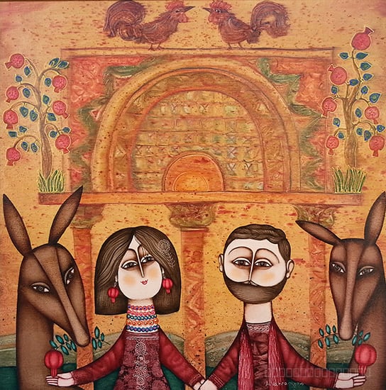 Artwork, painting, by Armen Vahramyan