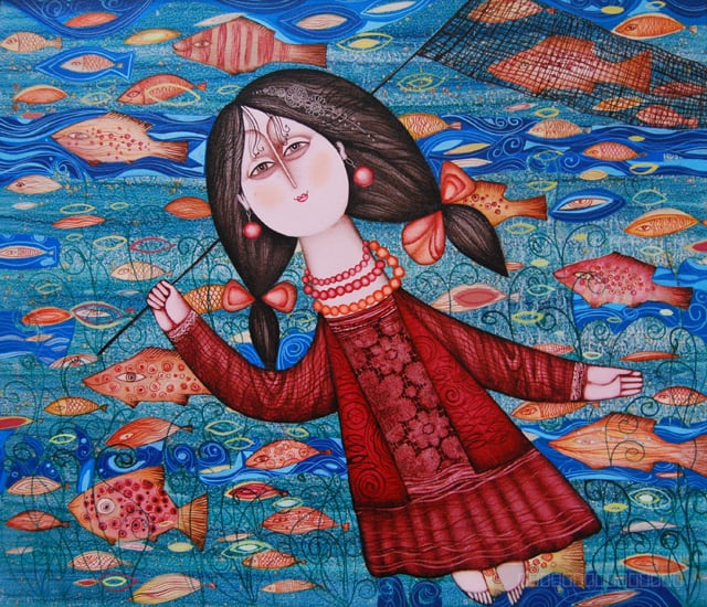 Artwork, painting, by Armen Vahramyan