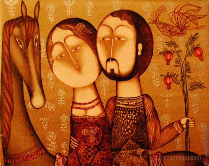 Artwork, painting, by Armen Vahramyan
