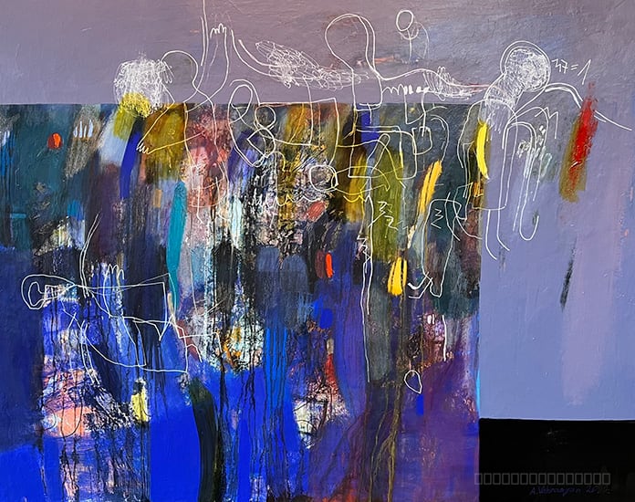 Artwork, painting, by Armen Vahramyan