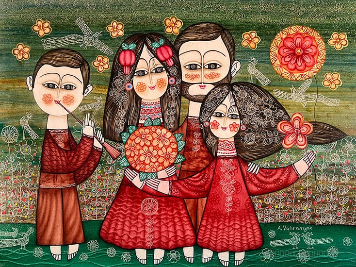 Artwork, painting, by Armen Vahramyan