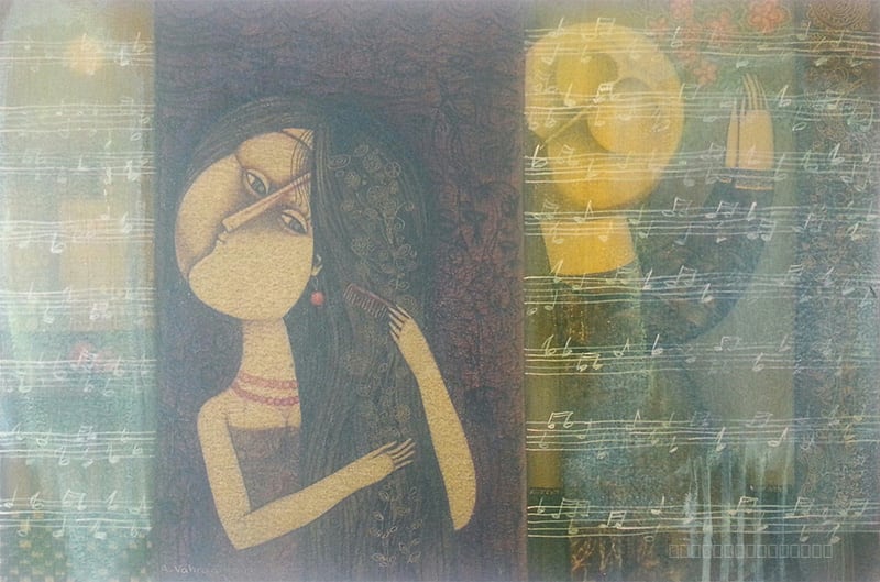 Artwork, painting, by Armen Vahramyan