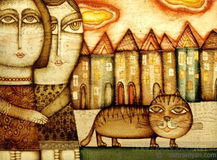 Artwork, painting, by Armen Vahramyan