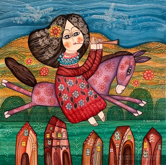 Artwork, painting, by Armen Vahramyan