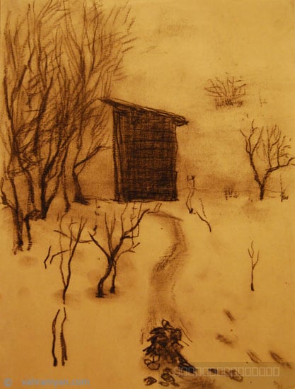 Artwork, landscape, by Armen Vahramyan