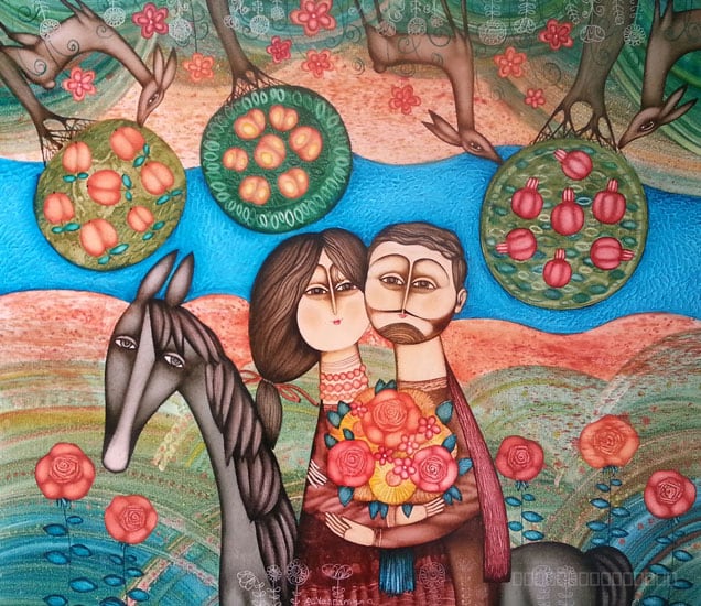 Artwork, painting, by Armen Vahramyan