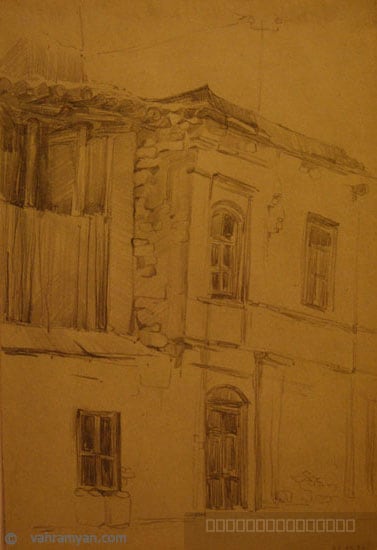 Artwork, landscape, by Armen Vahramyan