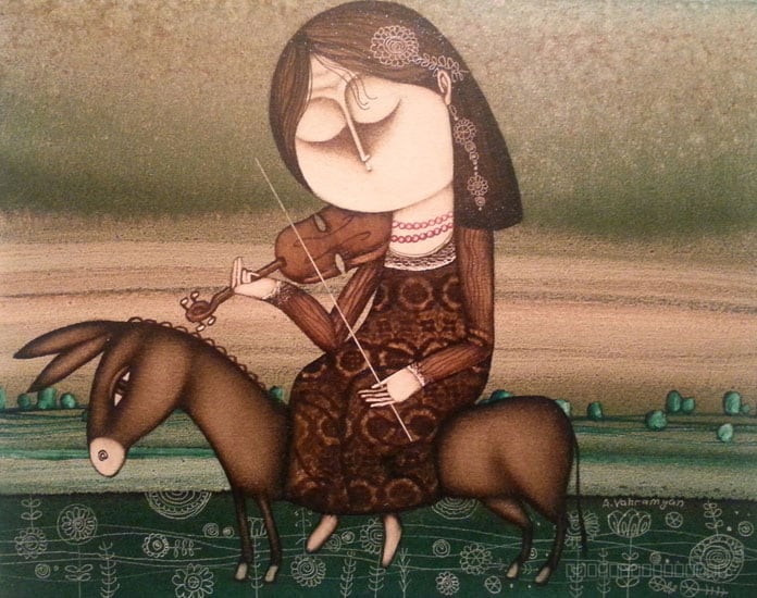 Artwork, painting, by Armen Vahramyan