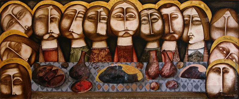 Ստեղծագործություն, գեղանկար, հեղինակ՝ Արմեն Վահրամյան