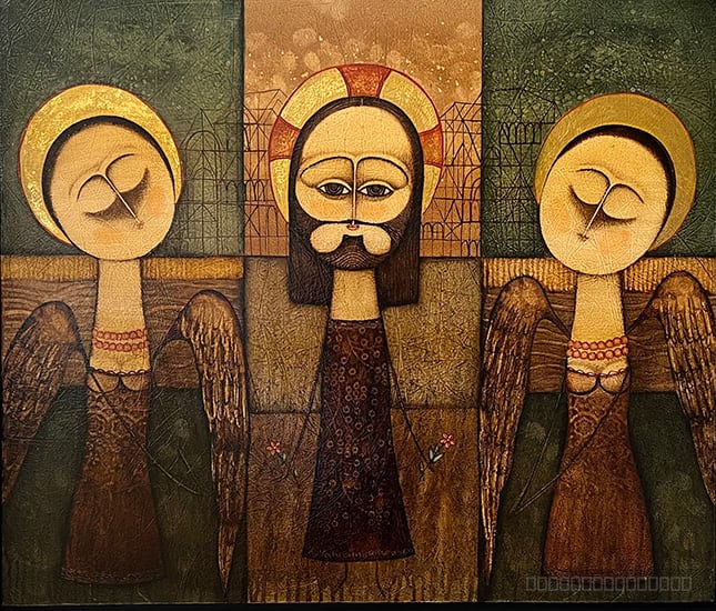 Ստեղծագործություն, գեղանկար, հեղինակ՝ Արմեն Վահրամյան