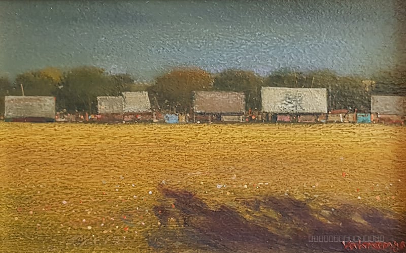 Работа, пейзаж, Армен Ваграмян