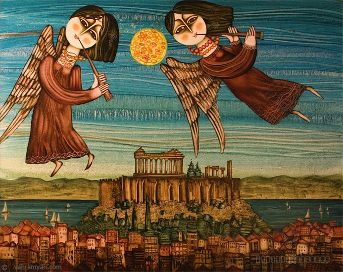 Artwork, painting, by Armen Vahramyan