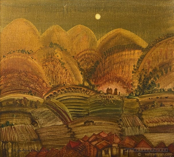 Artwork, landscape, by Armen Vahramyan
