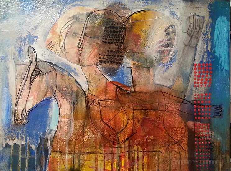 Artwork, painting, by Armen Vahramyan