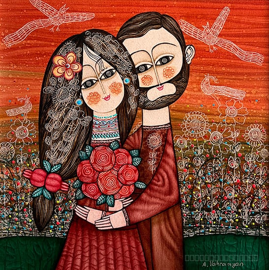 Artwork, painting, by Armen Vahramyan