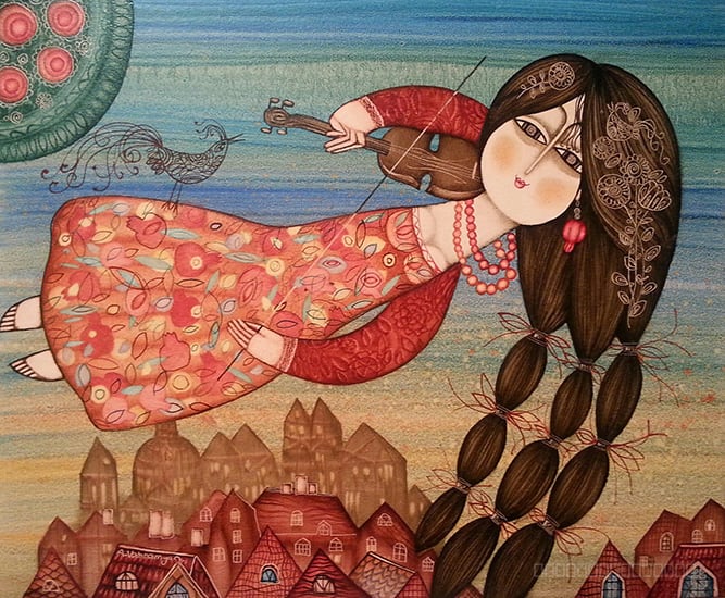 Artwork, painting, by Armen Vahramyan