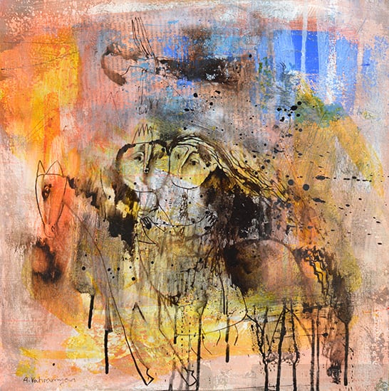 Artwork, painting, by Armen Vahramyan