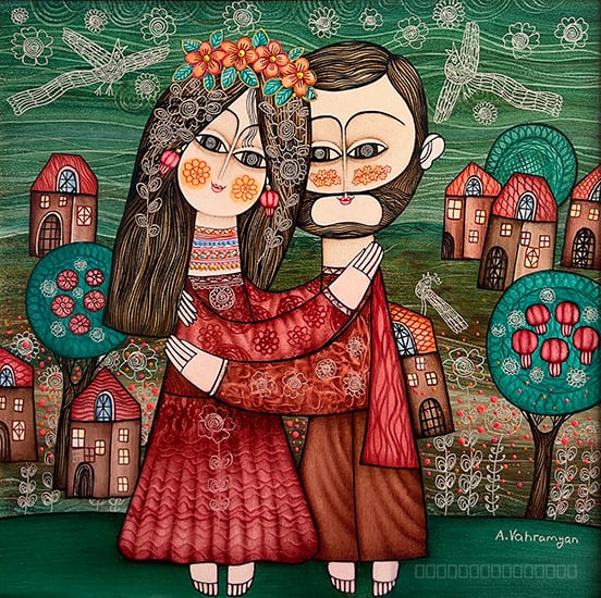 Artwork, painting, by Armen Vahramyan