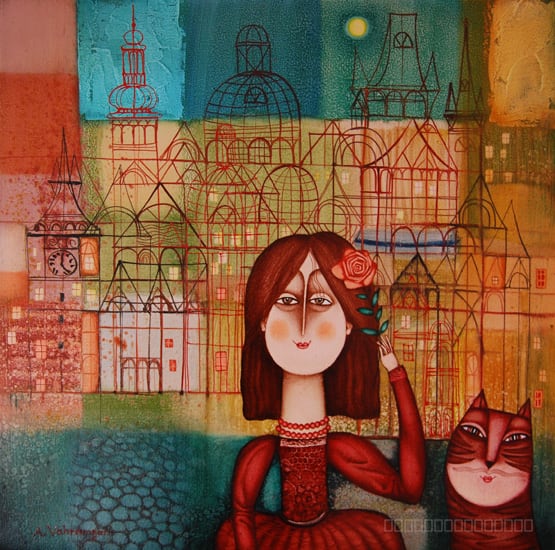 Artwork, painting, by Armen Vahramyan