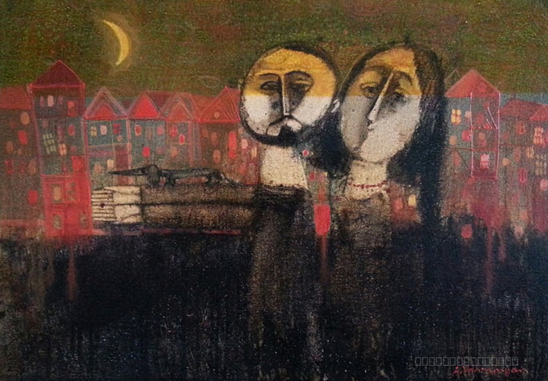 Artwork, painting, by Armen Vahramyan
