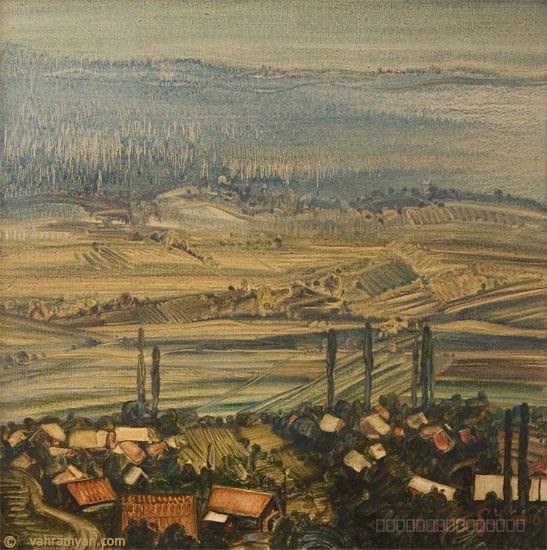 Artwork, landscape, by Armen Vahramyan