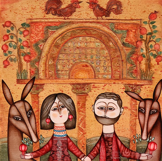 Artwork, painting, by Armen Vahramyan