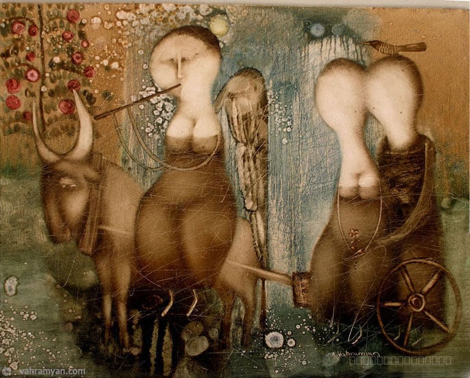 Artwork, graphic artwork, by Armen Vahramyan