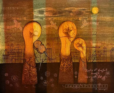 Работа, живопись, Армен Ваграмян