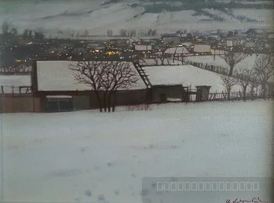 Работа, пейзаж, Армен Ваграмян