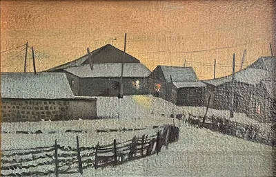 Работа, пейзаж, Армен Ваграмян