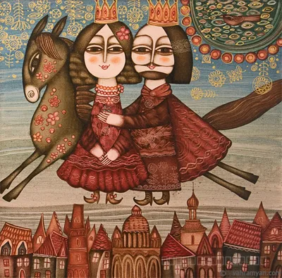 Работа, живопись, Армен Ваграмян