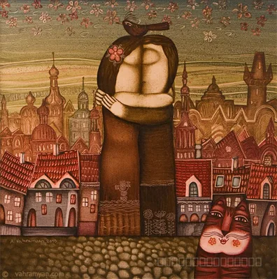 Работа, живопись, Армен Ваграмян