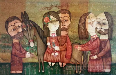 Работа, живопись, Армен Ваграмян