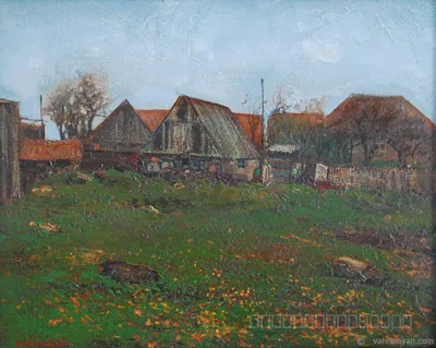 Работа, пейзаж, Армен Ваграмян