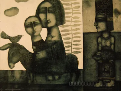 Artwork, graphic artwork, by Armen Vahramyan
