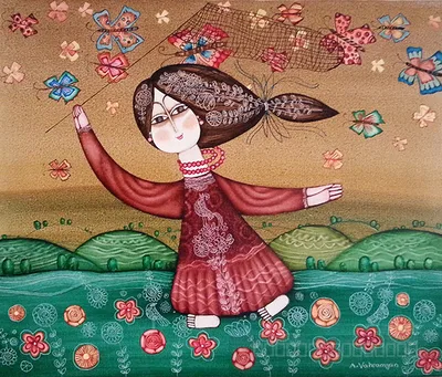 Работа, живопись, Армен Ваграмян