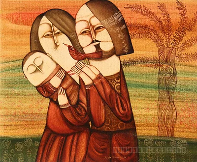 Работа, живопись, Армен Ваграмян
