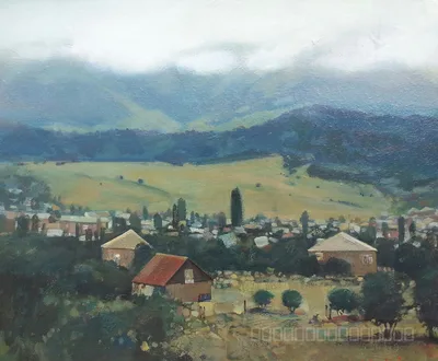 Работа, пейзаж, Армен Ваграмян