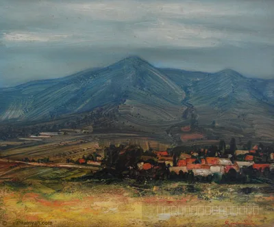 Работа, пейзаж, Армен Ваграмян