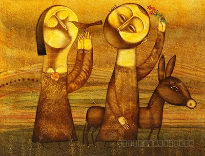 Работа, живопись, Армен Ваграмян