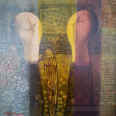 Работа, живопись, Армен Ваграмян