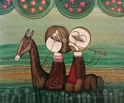 Работа, живопись, Армен Ваграмян