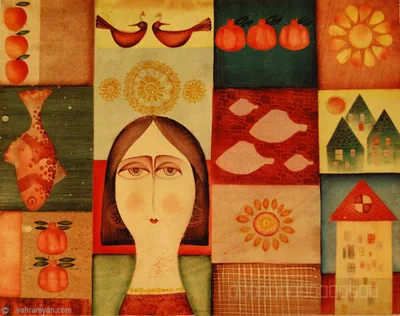 Работа, живопись, Армен Ваграмян