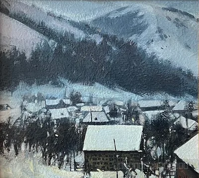 Работа, пейзаж, Армен Ваграмян